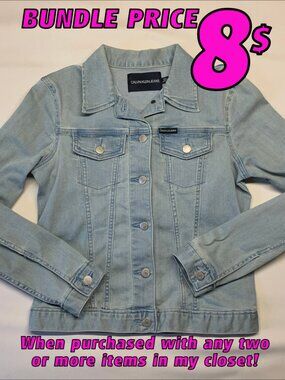 Calvin Klein Jeans Jacket SMALL